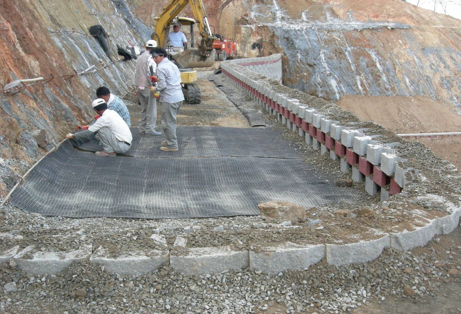RETAINING WALL, SOUTH KOREA
