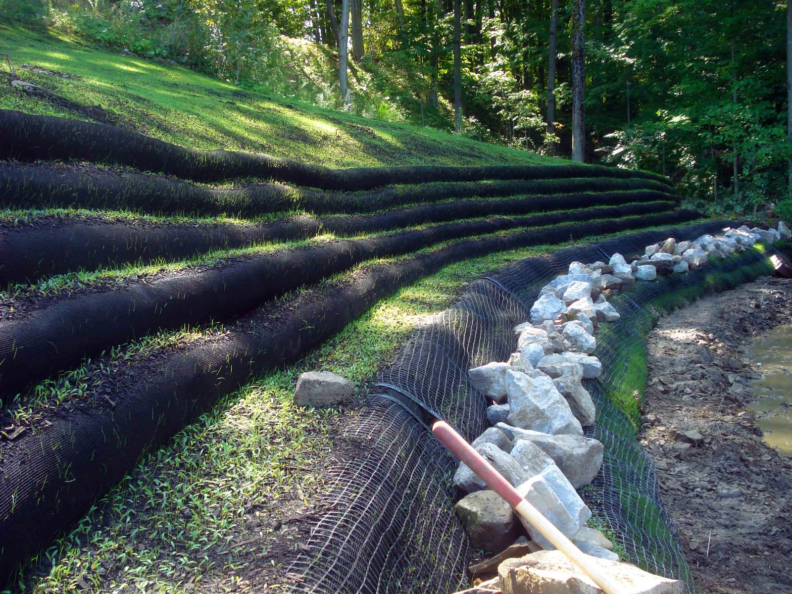 SLOPE REINFORCEMENT, POLAND